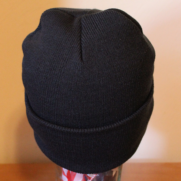 2020 knit cap black back
